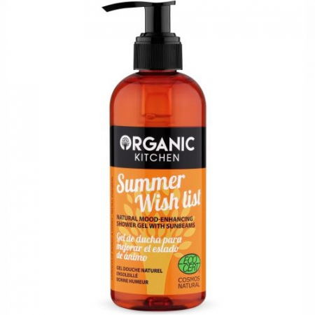 Circulatie periferica deficitara - Gel de dus natural cu extract de Mango, 260ml, Organic Kitchen
