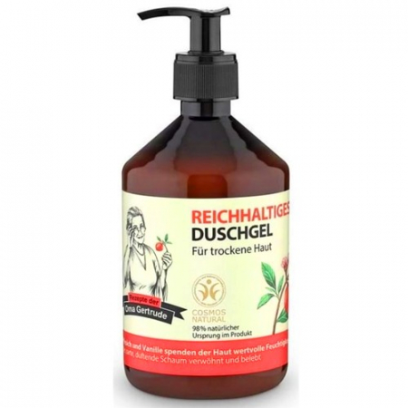 Circulatie periferica deficitara - Gel de dus nutritiv bio 500ml Oma Gertrude