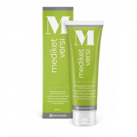 Dermato-cosmetice - Mediket Versi Gel de dus pentru corp si par, 120 ml