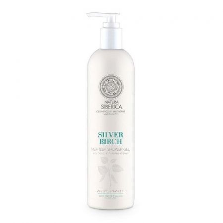 Circulatie periferica deficitara - Gel de dus revigorant cu Mesteacan Nordic, 400ml Natura Siberica