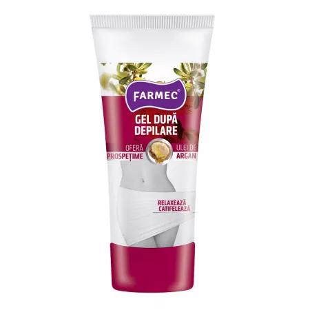 Ingrijire Corp - Gel după depilare Argan Farmec 100 ml