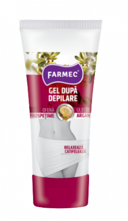 Prieteni buni... - Farmec Gel dupa depilare, cu ulei de argan (8250), 100 ml