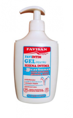 Altele - Faviintim Gel pentru igiena intima cu bicarbonat de sodiu, 300 ml