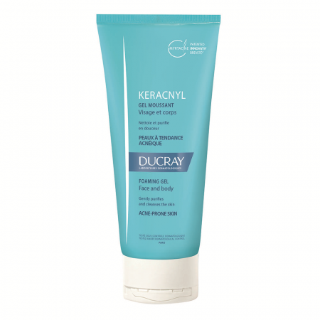 PRODUSE - KERACNYL gel spumant pentru piele cu tendinta acneica, 200 ml