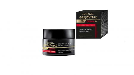 Piele splendida (Creme, Lotiuni, Geluri de dus) - Gerovital Crema Calmanta Protectoare H3 Derma+ Premium Care (477), 50ml