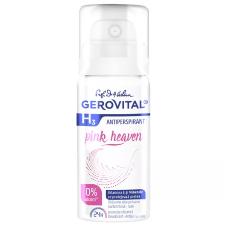 PRODUSE - Gerovital Deodorant Antiperspirant Pink Heaven , 40ml