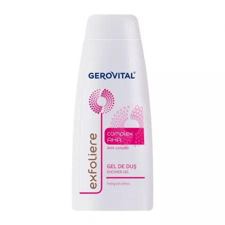 PRODUSE - Gerovital Gel de dus Complex AHA , 400ml