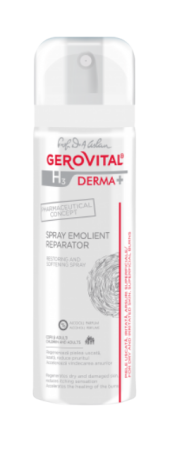 Pielea Mea , Frumoasa Si Ingrijita - Gerovital H3 Derma Spray Emolient Reparator 150 ml