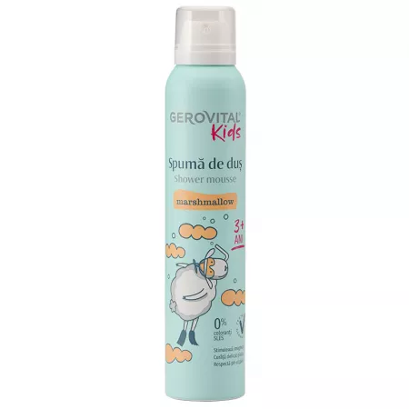 De toate cele.... - Gerovital KIDS Spuma de dus Marshmallow , 200ml
