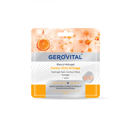PRODUSE - Gerovital Masca Hidrogel Contur Ochi Anti -Age(7170) , 1 bucata