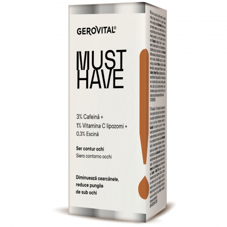 PRODUSE - Gerovital Must Have Ser contur de ochi , 30ml