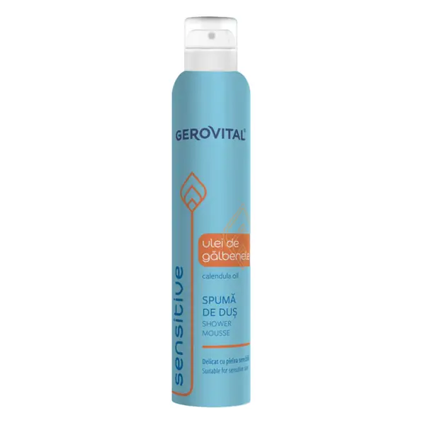 PRODUSE - Gerovital Spuma de dus Sensitive , 200ml