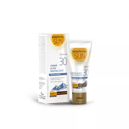 PRODUSE - Gerovital Sun Crema alpin pentru fata SPF30 , 30 ml