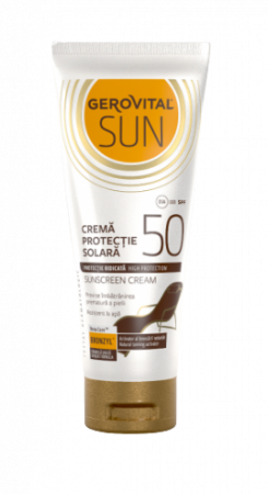 Altele - Gerovital Sun Crema protectie solara SPF50 (46460), 100 ml