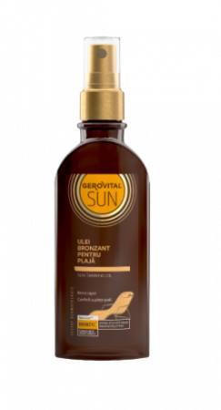 Altele - Gerovital Sun Ulei bronzant pentru plaja (46410), 150 ml