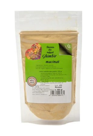 Multivitamine si minerale adulti - Ghimbir măcinat Phytopharm 100 g