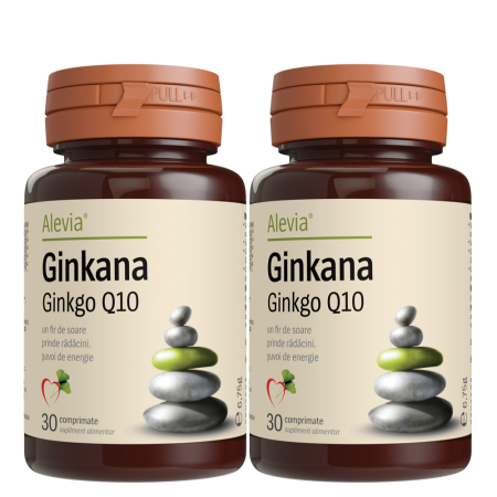 PRODUSE - Ginkana Ginkgo Q10 Pachet