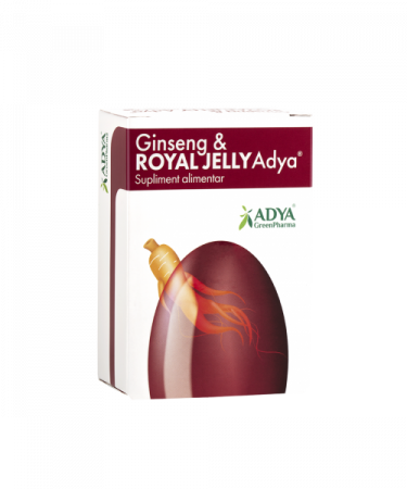 Produse autohtone - Ginseng & Royal Jelly, 30 capsule