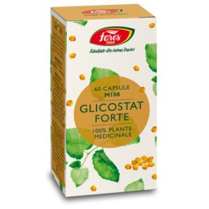 Indulcitori si Zahar - Glicostat Forte Fares 60 capsule