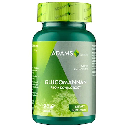" Sunt prea dulce..."( Diabet zaharat) - Glucomannan 450 mg , 90 capsule