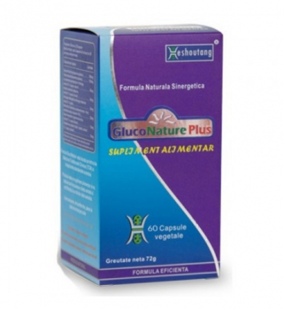 PRODUSE - GlucoNature Plus, 60 capsule vegetale