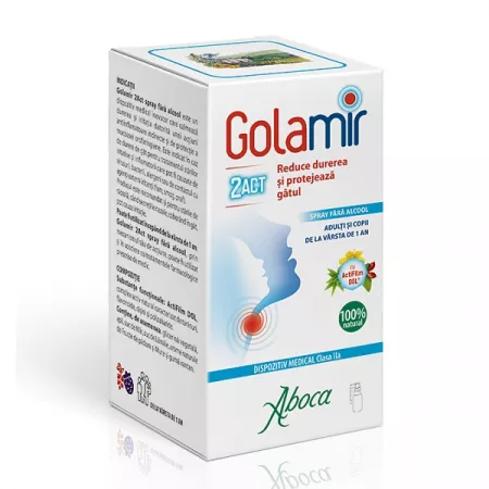 Altele - Golamir 2Act spray pentru copii si adulti fara alcool , 30ml