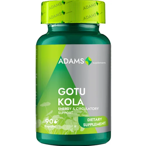 Multivitamine si minerale adulti - Gotu Kola 400 mg 90 capsule Adams Vision