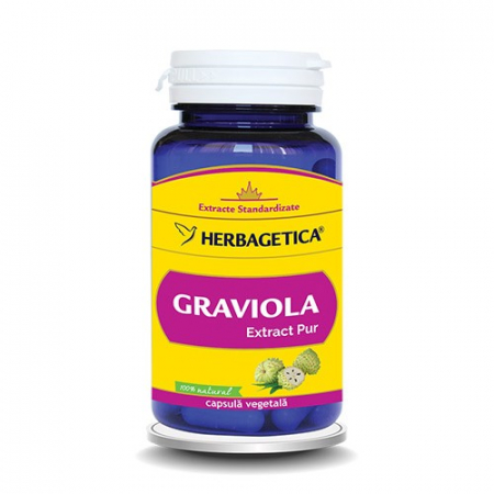 PRODUSE - Graviola Extract Pur, 60 capsule vegetale