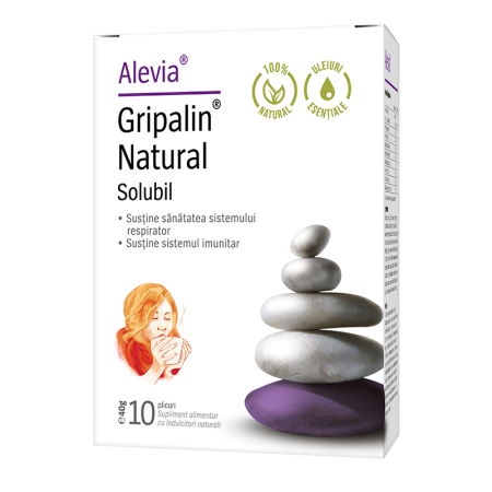 Suplimente alimentare - Gripalin Natural Solubil 10 plicuri