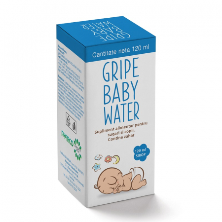 Circulatie periferica deficitara - Gripe Baby Water , 120 ml solutie orala