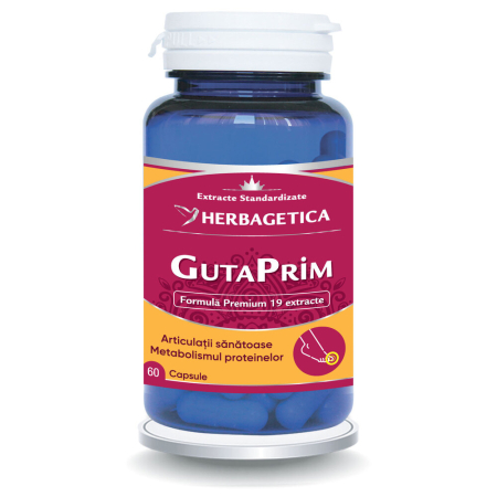 Vitamine Si Suplimente - Gutaprim X 60Cps 1Cut+1Cut-50% - Herbagetica