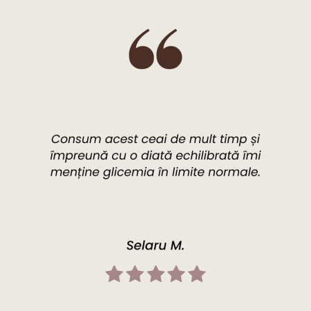 Ceai -Rețete Tradiționale- Glicemie Normala 180g [10]