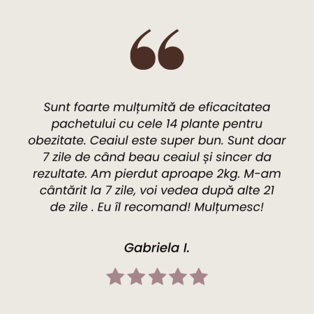 Ceai -Rețete Tradiționale- Obezitate 180g [10]