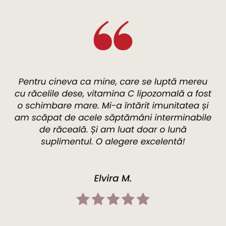 Vitamina C lipozomală - 90 capsule [9]