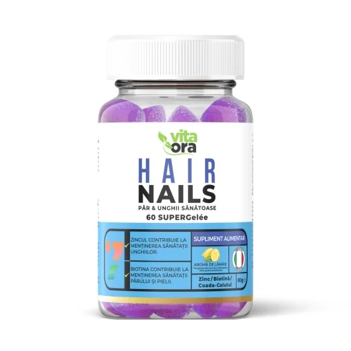 Ingrijire Par - Hair Nails X 60 jeleuri VitaOra