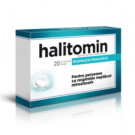 Produse autohtone - Halitomin, 20 comprimate de supt