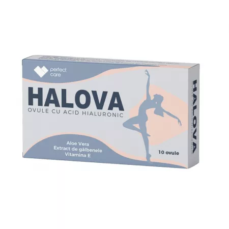 Altele - Halova ovule cu acid hialuronic, 10 bucati