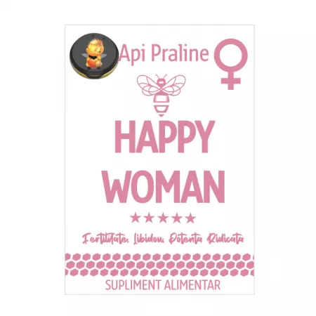 Sunt femeie și am o vârstă... - Happy Women Api Praline , 100g