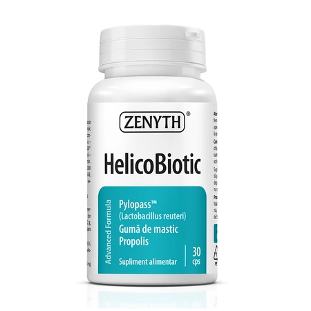 Probiotice, prebiotice si simbiotice - Helicobiotic Zenyth 30 capsule