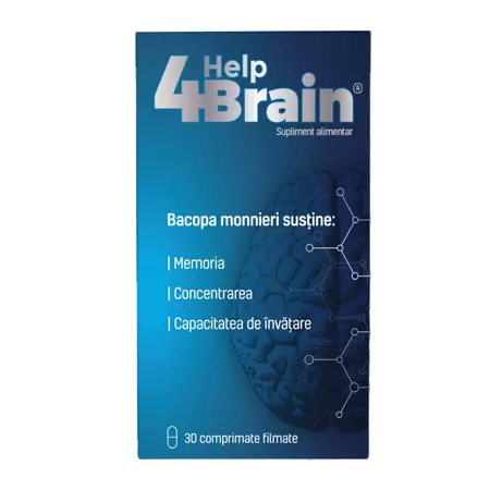 Promotiile lunii Septembrie - Help 4 Brain , 30comprimate