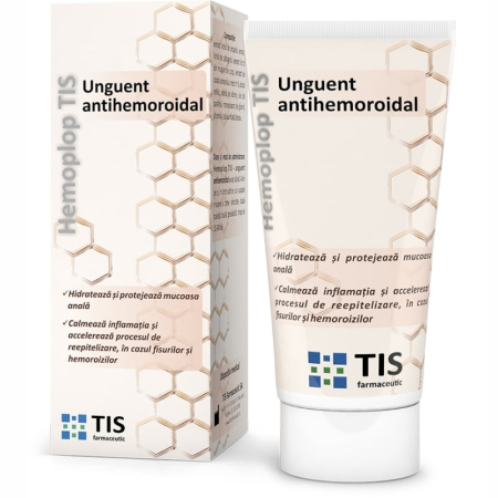 Afectiuni genitale si hormonale - Hemoplop Tis Unguent Antihemoroidal 50 ml