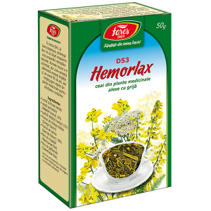 Produse autohtone - Ceai Hemorlax (D53), 50 g
