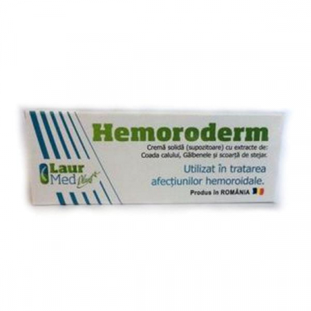 PRODUSE - Hemoroderm Crema solida - supozitoare, 10 bucati