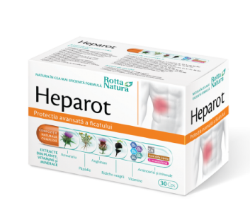 Biliar și hepatic - Heparot X 30 Capsule