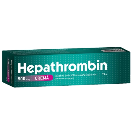 Altele - Hepathrombin 500UI/G Crema X 75G