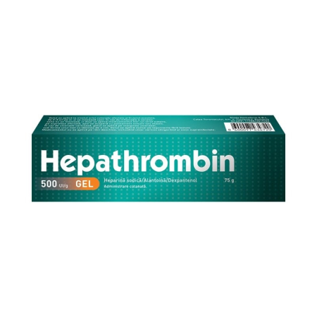 Afectiuni Circulatorii - Hepathrombin 500UI/g gel x 75g