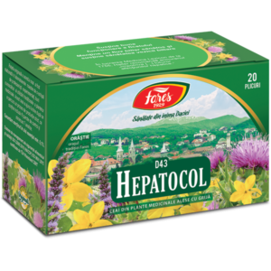 Mă doare burta! - Ceai Hepatocol (D43), 20 plicuri