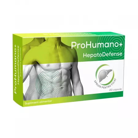 Ingrijire Corp - HepatoDefense ProHumano+ 20 capsule