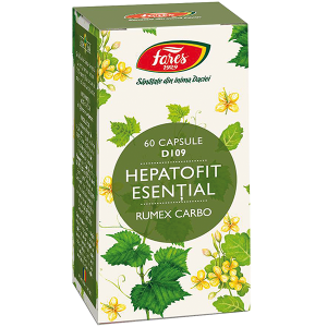 Aștept un bebeluș! - Hepatofit esential, (Rumex carbo), D109, capsule