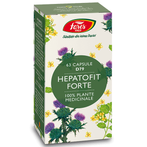 Oferte și reduceri - Hepatofit forte (D100), 63 capsule